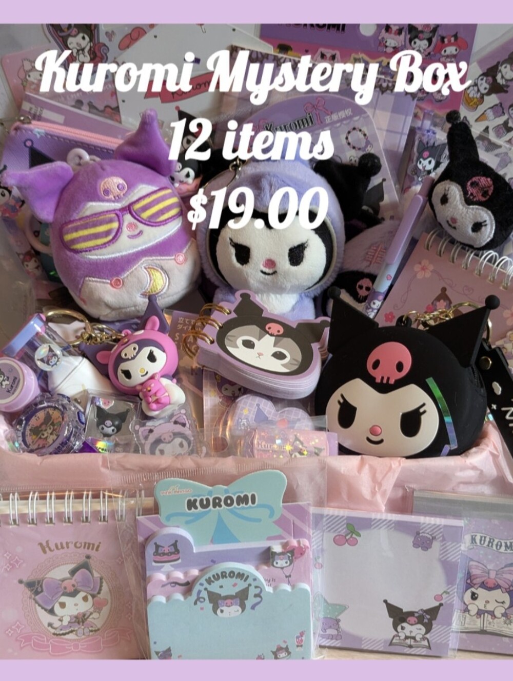 Kuromi Mystery Box - 12 Items